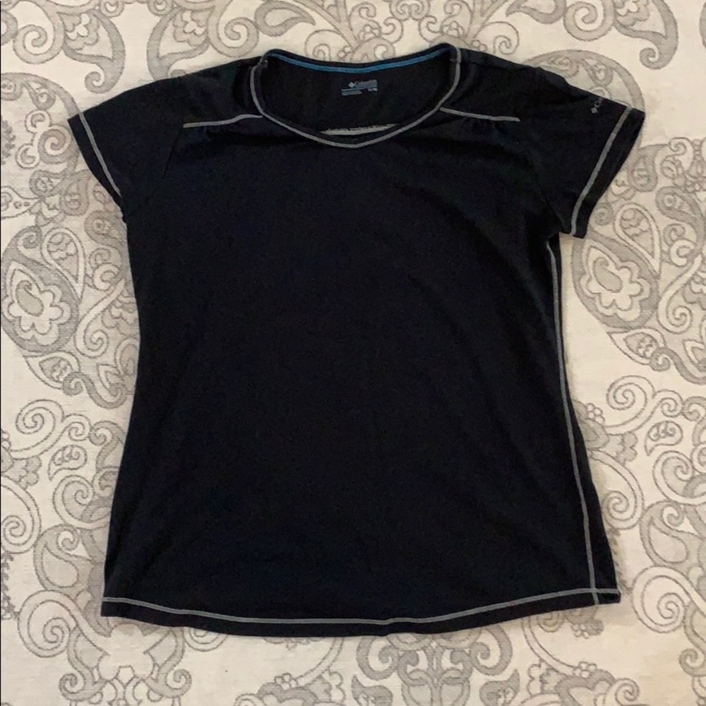 Columbia Sportswear black workout Tee